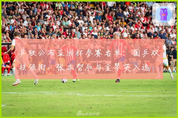 乒联公布亚洲杯参赛名单：国乒双核领衔，张本智和与金琴英入选